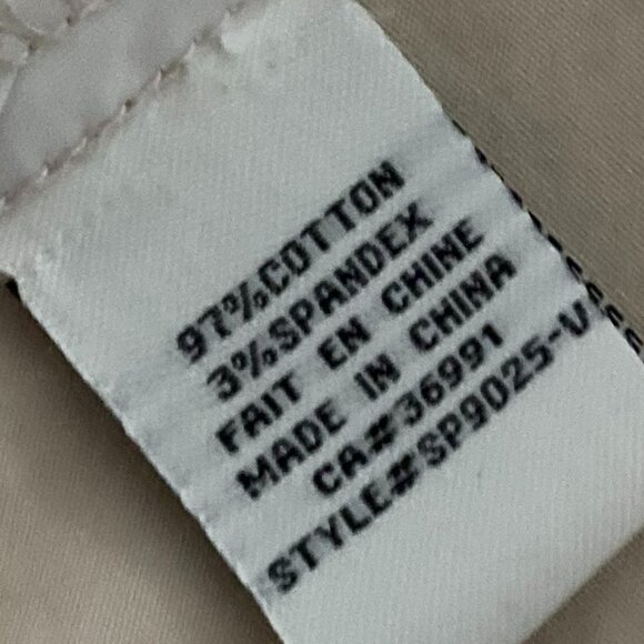 Y2 BLU VEST WOMEN'S TAILORED 97%COTTON BUTTONS POCKETS BEIGE COLOUR SZ L - Picture 3 of 5